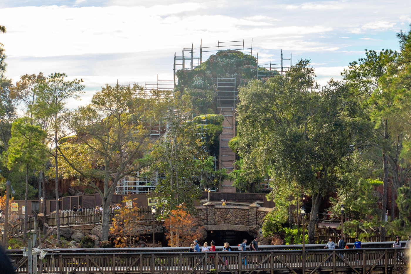 Tiana's Bayou Adventure, replacement for Splash Mountain. 