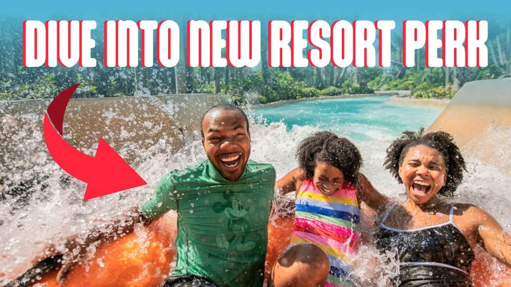 Free Disney water park admission perk for 2025.