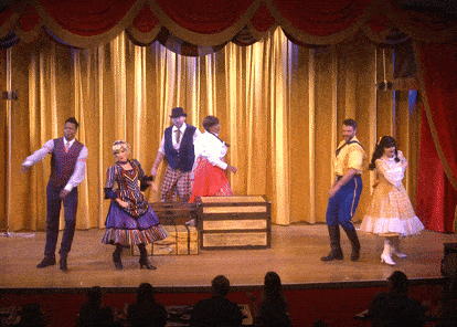 Hoop-Dee-Doo Musical Revue stage show at Walt Disney World