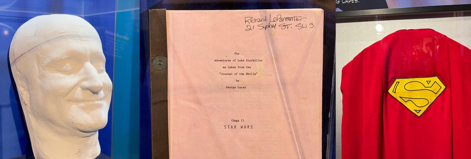 Robin Williams, Star Wars and Superman props at Ripley's Believe it Or Not