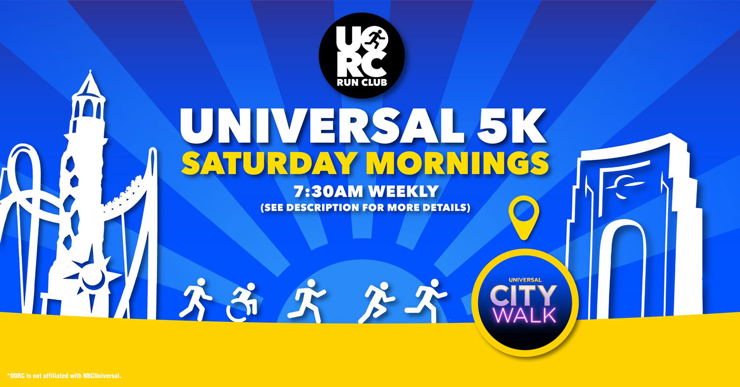 Universal Run Club at Universal Orlando Resort, Free 5K