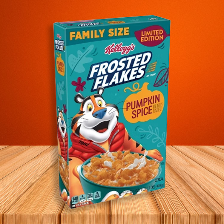 Pumpkin Spice Frosted Flakes