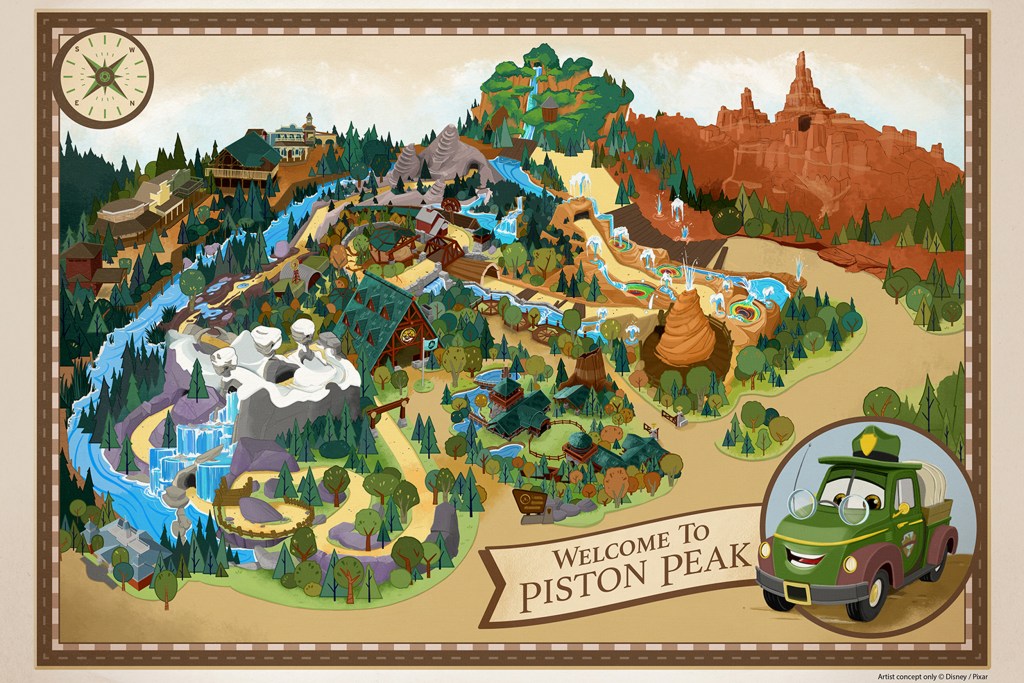 Piston Peak National Park concept art