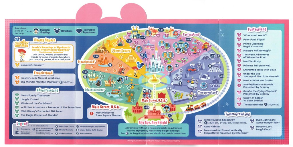 Magic Kingdom, Cool Kids Summer map